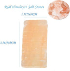 2 Pcs Himalayan Salt Foot Rasp Foot File Hot Massage Stones Cold Stones Set - Image 2