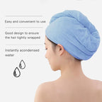 Microfiber Hair Drying Towel Wrap - Image 7