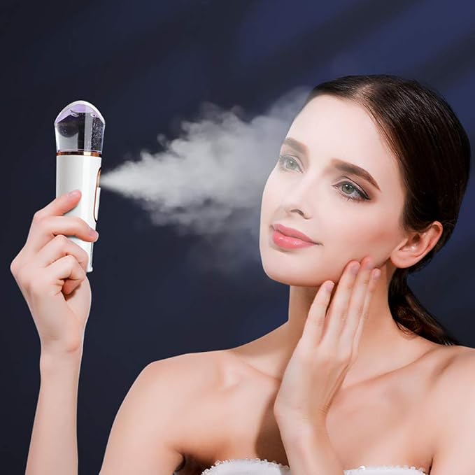 Handy Nano Mist Sprayer with Skin Analyzer Moisture Tester, Portable Facial - Image 2