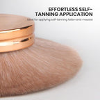 Body Makeup Brush Extra Large Oval Self Tanning Brush Multipurpose 74mm - Image 3