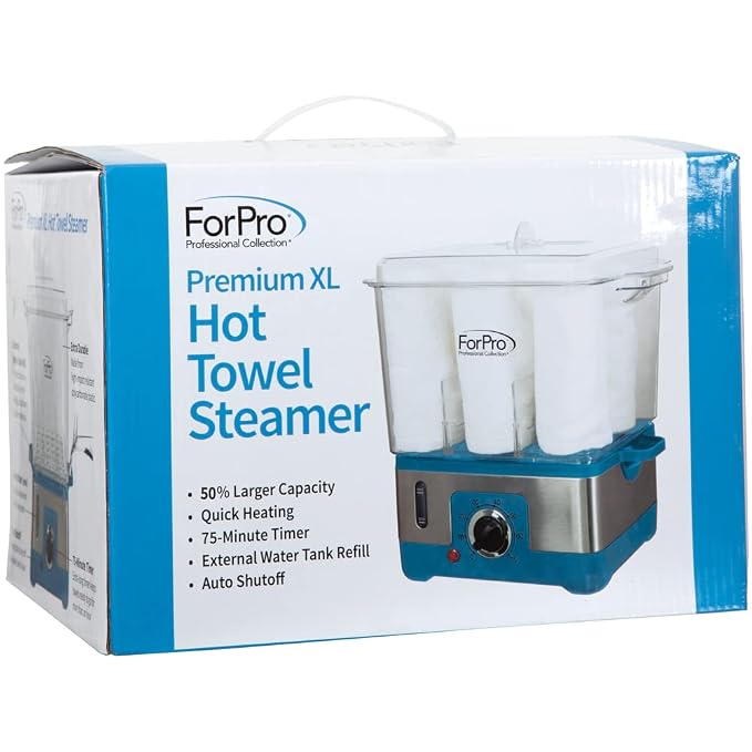 ForPro Professional Collection Premium XL Hot Towel Steamer, 50% Larger Capacity - Image 5
