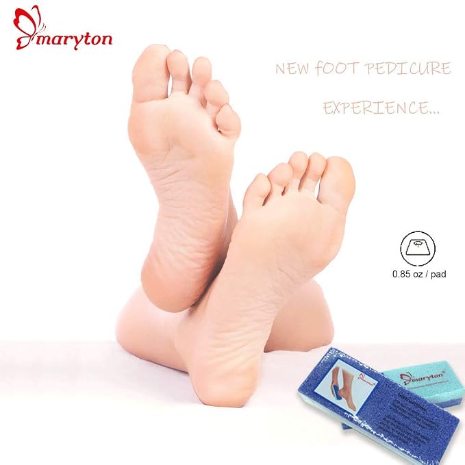 Maryton Foot Exfoliator File Scrubber Sponge Pedicure Tool Callus Remover - Image 7