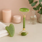 Gua Sha Facial Tool and Jade Roller Set –Anti-Aging Tools - Image 6