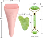 AECW 3-in-1 Natural Jade Roller and Gua Sha Set - Image 6