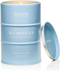 M&SENSE Sea Minerals Scented Candles Ocean Large, Natural Soy Candles 21.2oz by MSENSE