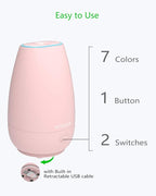 Diffuser, USB Plug-in Car Portable Aromatherapy Diffuser, Essential Oils - Image 2