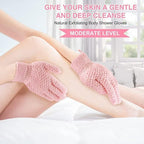 Yiclick Heavy Exfoliating Gloves, Exfoliating Body Scrubber - Image 5
