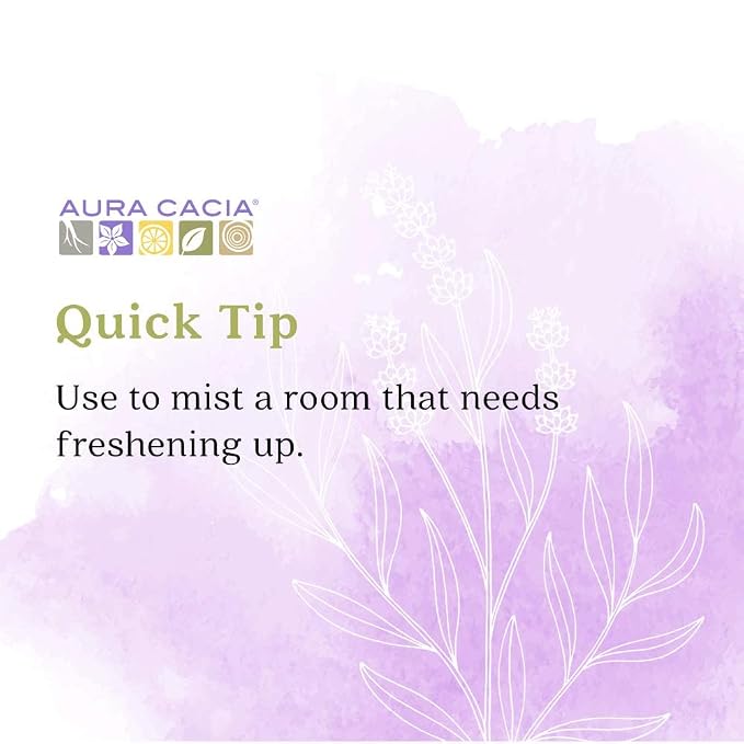 Aura Cacia Relaxing Lavender Aromatherapy Mist, Lavender Pure Essential Oils - Image 4