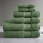Madison Park Turkish Bath Towels 6pc, 2 Hand Towel - Image 2