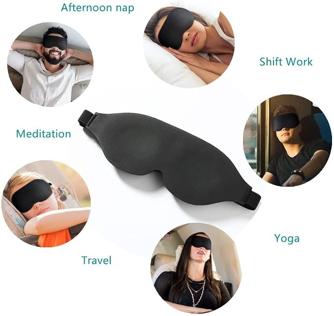Tim & Tina 3D Sleep Eye Mask Blindfold - Image 8