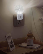 Night Lights Auto Sensor Beige Aesthetic Night Light Lines Perspective Box - Image 5
