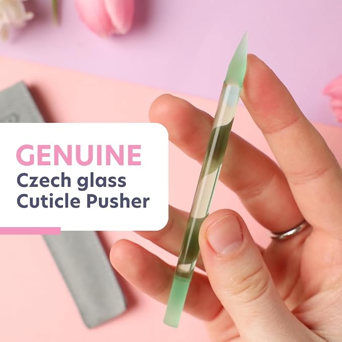 Bona Fide Beauty Czech Glass Cuticle Pusher - Image 2