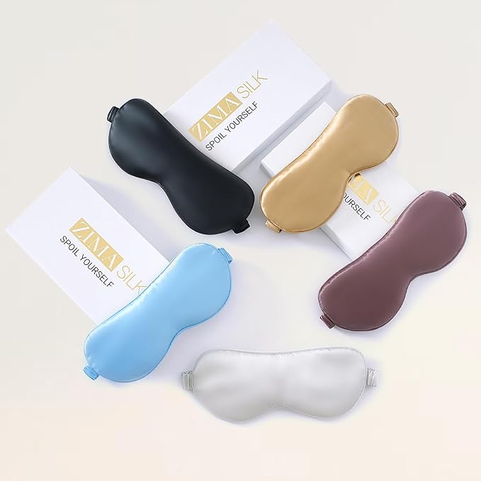 ZIMASILK Adjustable 100% 22 Momme Mulberry Silk Sleep Mask - Image 9