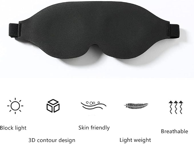 Tim & Tina 3D Sleep Eye Mask Blindfold - Image 4