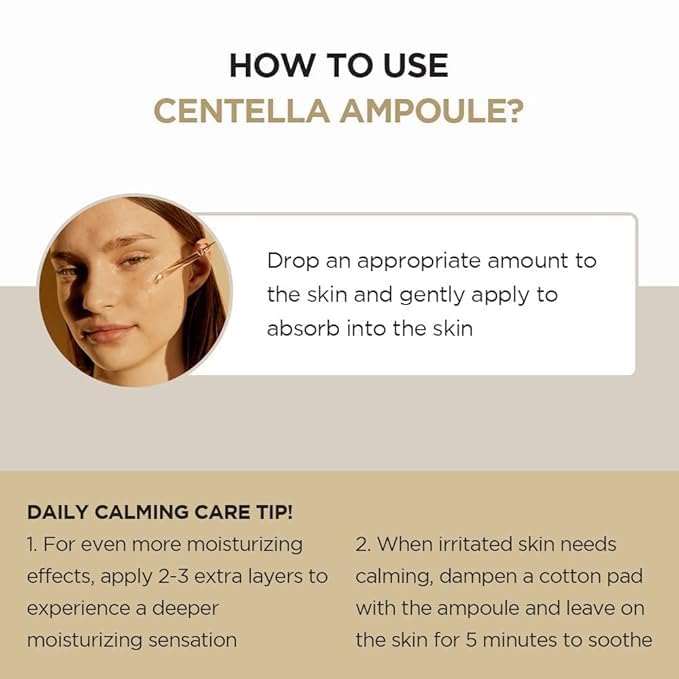 SKIN1004 Madagascar Centella Ampoule 1.01 fl.oz, Korean Face Serum - Image 5