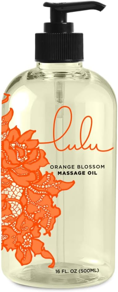 Lulu Orange Blossom Massage Oil, Sweet Almond, Jojoba & Macadamia Oils - Image 7
