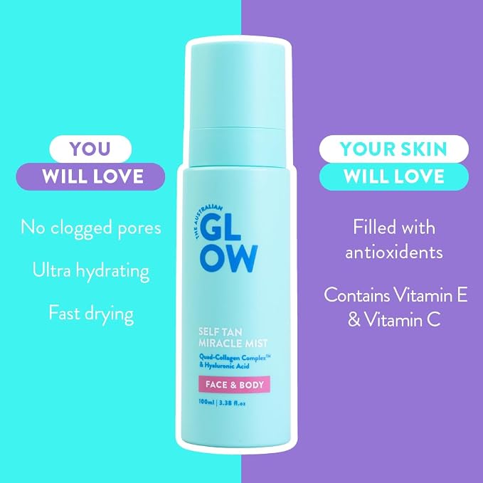 Australian Glow Miracle Mist, Self Tanner - Image 2