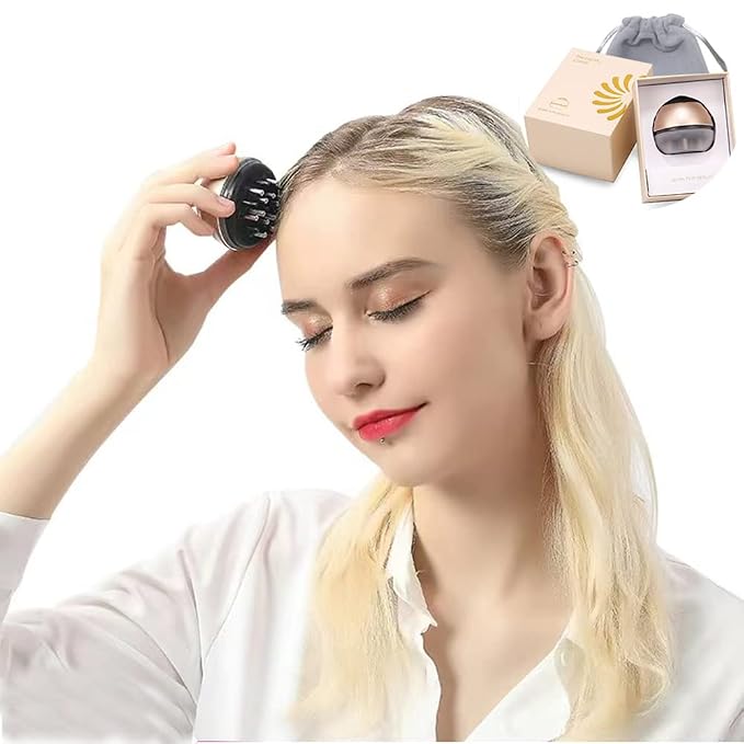 Manual Massager Hair Care Comb, Scalp Applicator Hair Oil Applicator, Scalp - Image 7