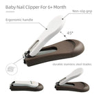 Baby Nail Clippers Set with Cute Case, Infant Fingernail and Toenail File Kit - Image 3