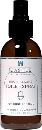 Castle Flush Therapy Neutralizing Toilet Spray | Odor Control: Mist Over the by CastleCompany