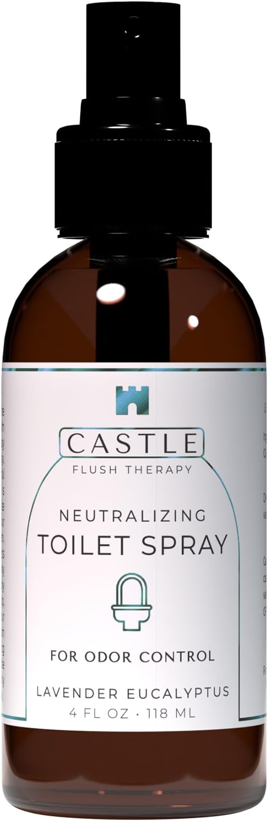 Castle Flush Therapy Neutralizing Toilet Spray | Odor Control: Mist Over the by CastleCompany