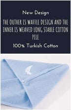100% Turkish Cotton Hair Towel Wrap - Image 3