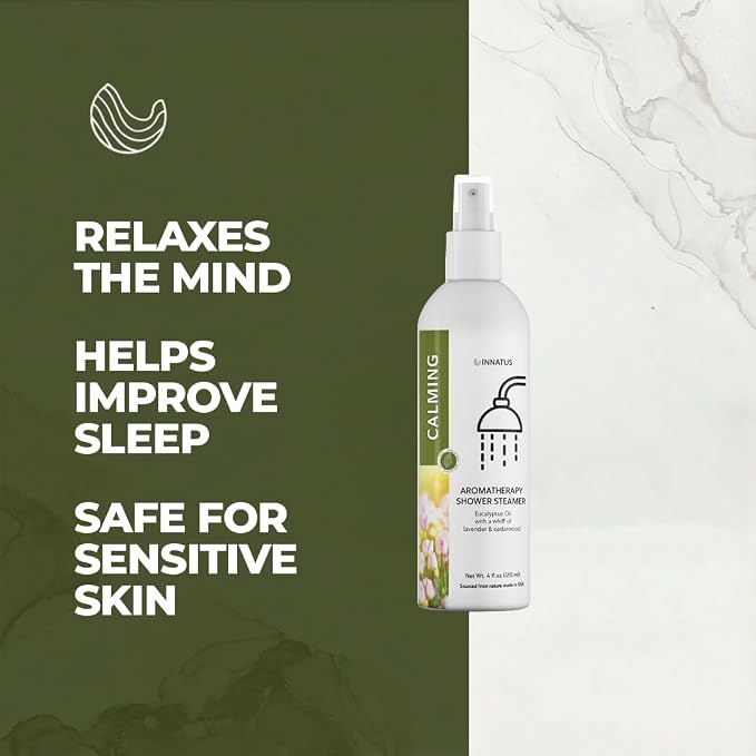 Soothing Eucalyptus Shower Spray – 4oz Aromatherapy Shower Steamer Mist - Image 2