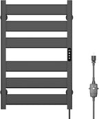 Towel Warmer Rack 6 Bars Towel Warmer Wall Mounted by Geobella