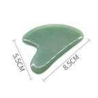 Gua Sha Facials Tools for Jaw Massage Tools Board Natural Jade Stone for SPA - Image 7