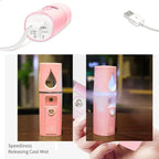 Nano Facial Steamer Mist Spray Eyelash Extensions Cleaning Pores Water SPA - Image 5