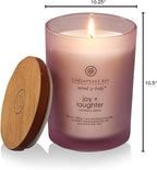 Chesapeake Bay Candle Medium Jar Candles | Joy + Laughter and Confidence + - Image 6
