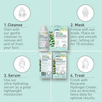 PROcure Rosacare Redness Relief Sheet Face Mask – 5 Pack – Hyaluronic Acid - Image 9