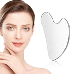 URAQT Stainless Steel Gua Sha Facial Tools Guasha Tools - Image 9