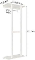 STWWO Wall Towel Rack for Rolled Towels, Towel Storage for Small Bathroom Can - Image 5