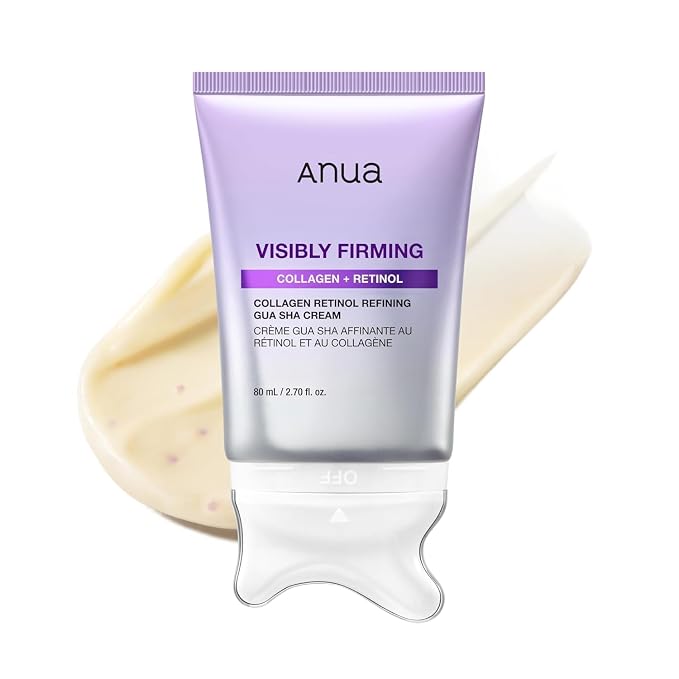 ANUA Collagen Retinol Refining Gua Sha Cream, Neck Cream by Anua