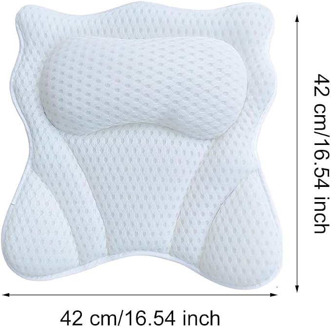 Bath Pillow, Ergonomic Bathtub Pillows - Image 5