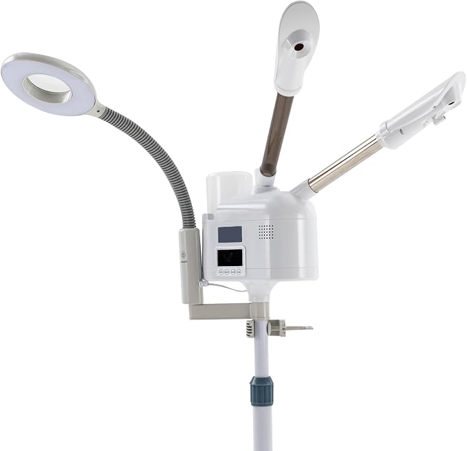 3 in 1 Facial Steamer, Professional Rolling Facial Steamer - Image 4