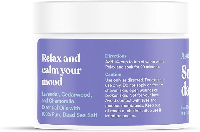 ASUTRA Dead Sea Bath Salts, 16 oz - Image 3