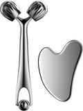 DANGSHAN Gua Sha Facial Tools & Face Roller Set, Face Massager, Lymphatic by DANGSHAN