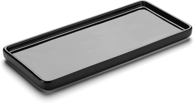 Gurygo 10" Bathroom Tray, Ceramic Vanity Tray by FocusonHomeKitchen