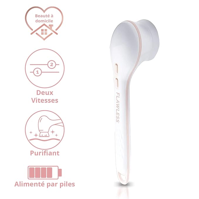 Finishing Touch Flawless Cleanse Spa, Electric Body Brush- - Image 3