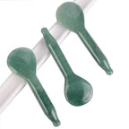 Jade Gua Sha Massage Tools Facial Tool Natural Green Gua Sha Anti Aging Facial - Image 9