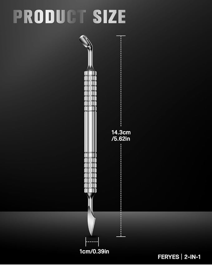 2025 Upgraded Dual-Head Cuticle Pusher Tool - Image 8