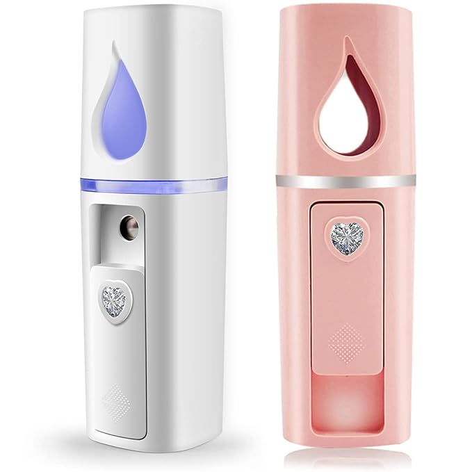 Portable Nano Facial Mister Mini Facial Steamer Atomization Eyelash Extensions by YUNYILAN