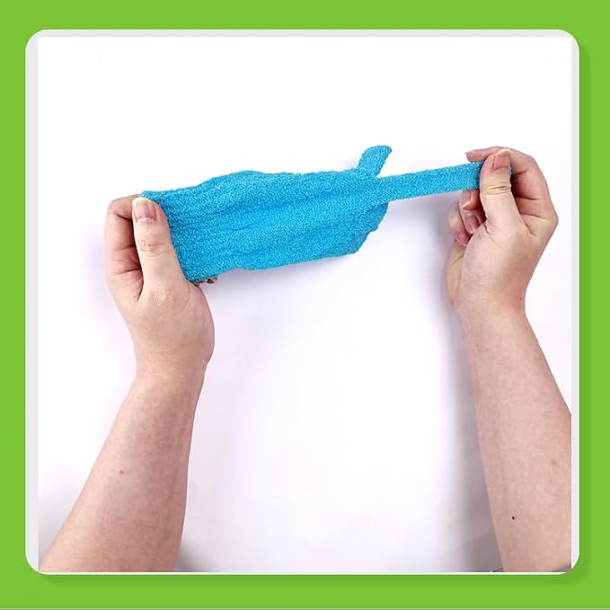 24 Pcs Exfoliating Bath Gloves Shower Gloves, 12 Colors Double Sided - Image 5