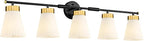 Bathroom Wall Sconces, HWH 5-Light Wall Mount Lighting Fixtures by HWHINVESTMENT