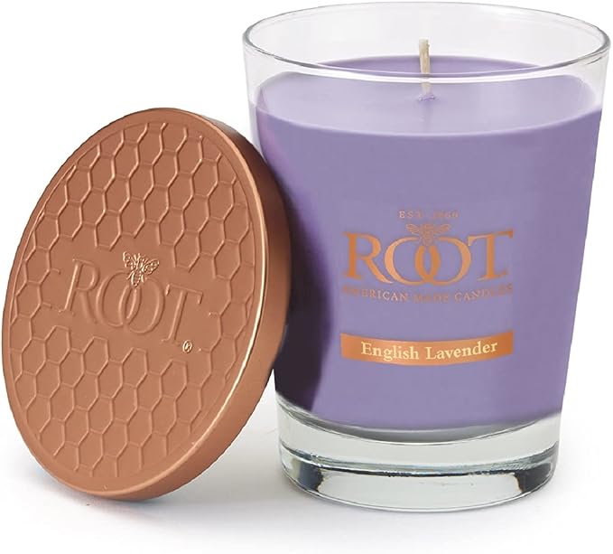 Root Candles Scented Candles Honeycomb Veriglass Premium Handcrafted Beeswax by RootCandles