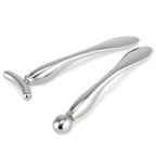 LISAPACK 2PCS Metal Eye Cream Applicator Wand Stick, Massager Tool by Lisapack