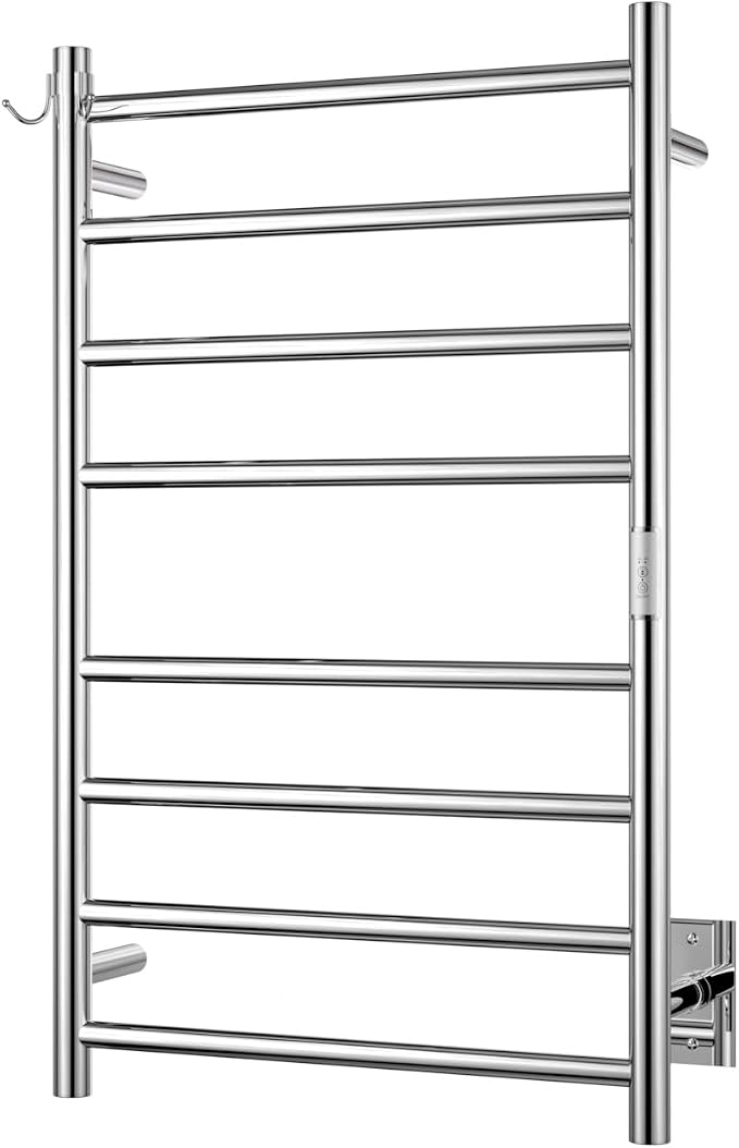 Wall Mounted Towel Warmer 8 Bars by NORTTABATHDECOR