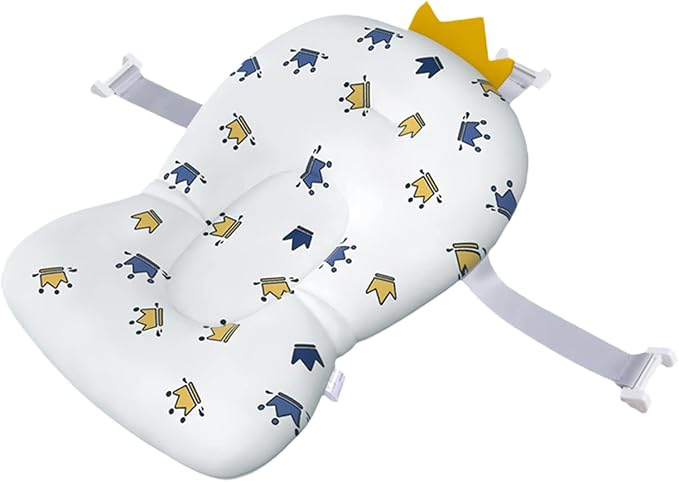 Baby Bath Cushion Pad Newborn Bathtub Mat Infant Bath Supporter Net Baby by Juaugusep
